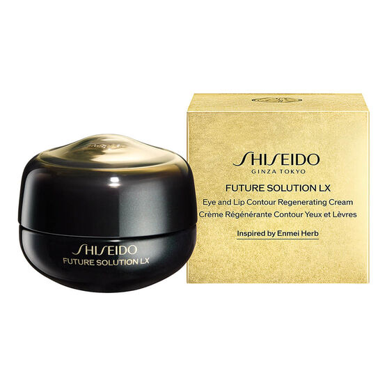 Creme para Contorno dos Olhos e Lábios Shiseido Future Solution LX Regenerating